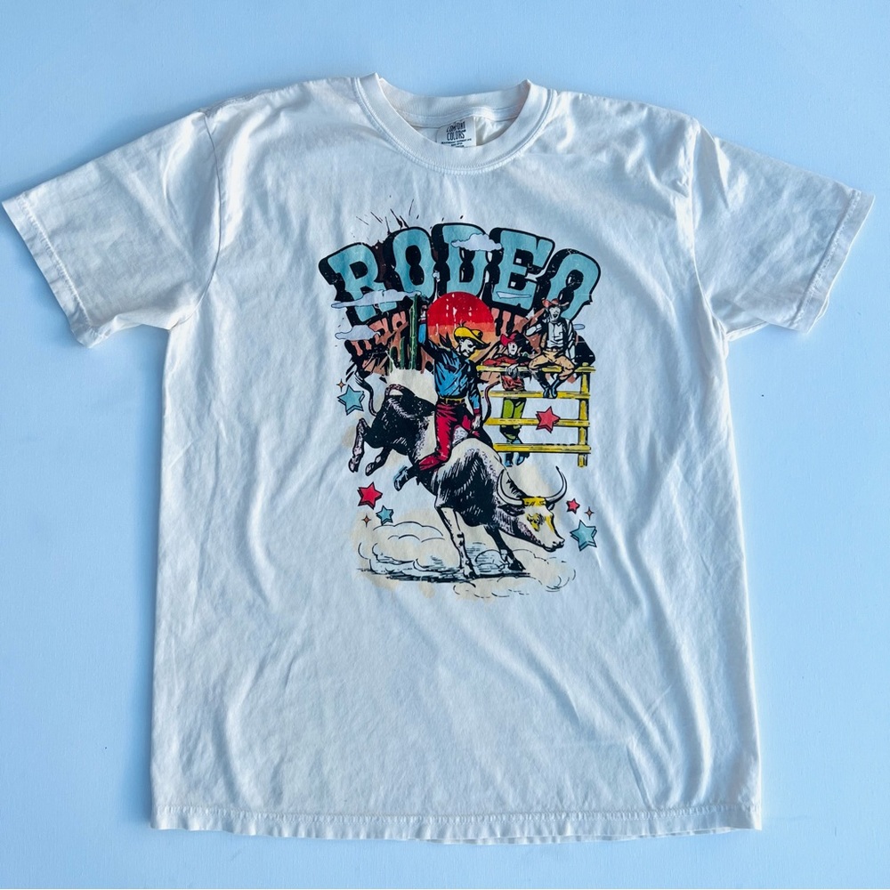 Vintage Coors Rodeo Graphic Tshirt ‼️